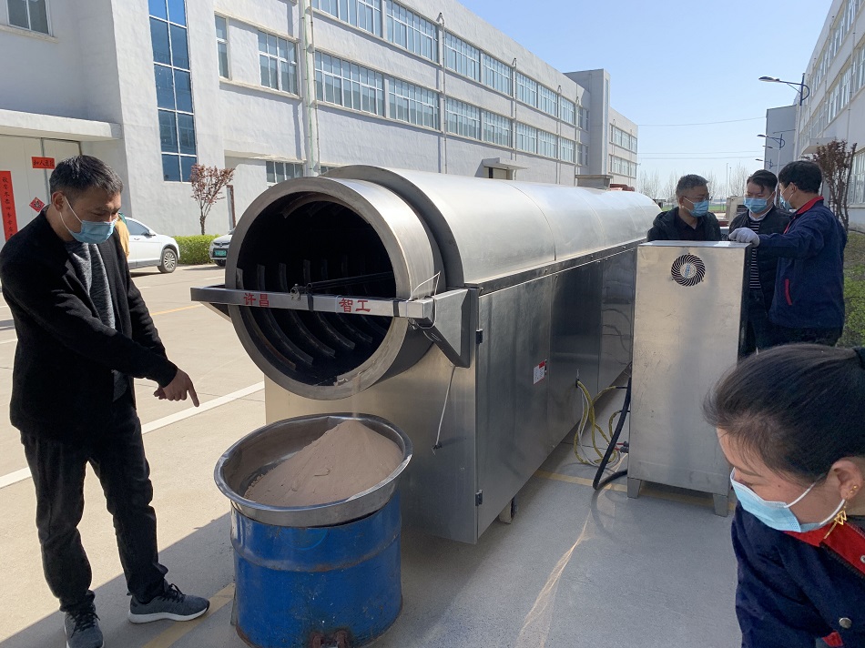 流水線炒貨機(jī)