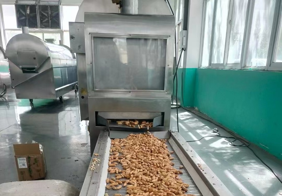 花生果炒貨機廠家