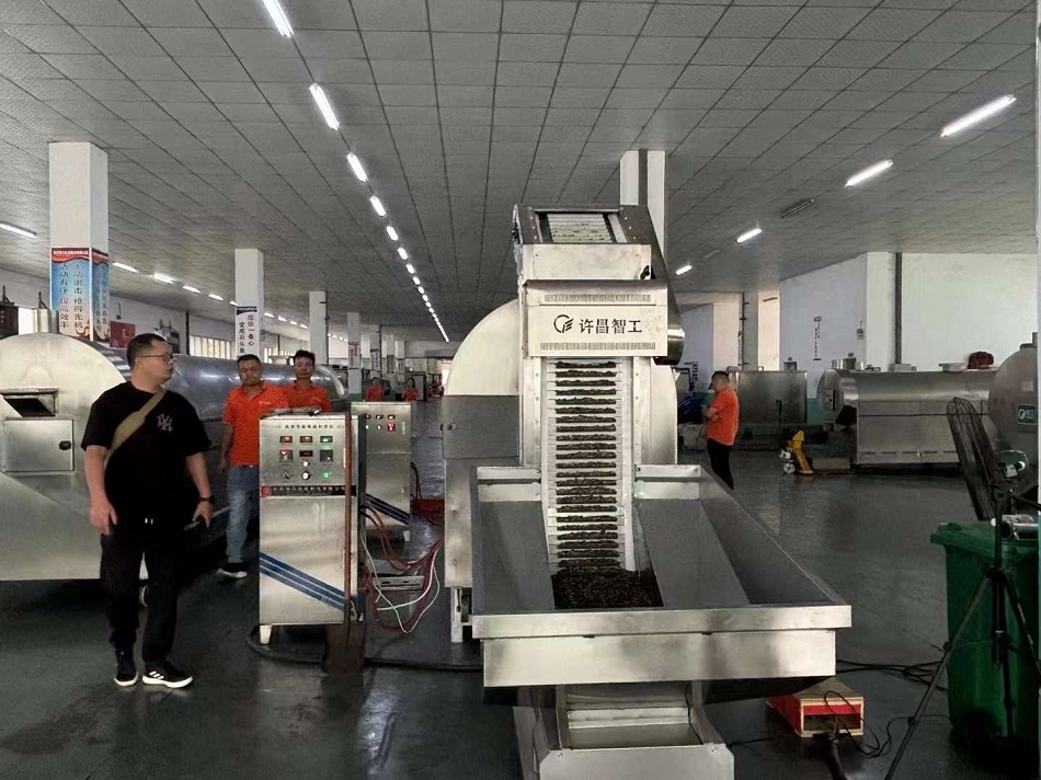 流水線電磁炒貨機