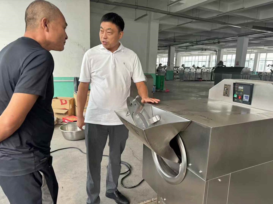 電磁流水線(xiàn)炒貨設(shè)備