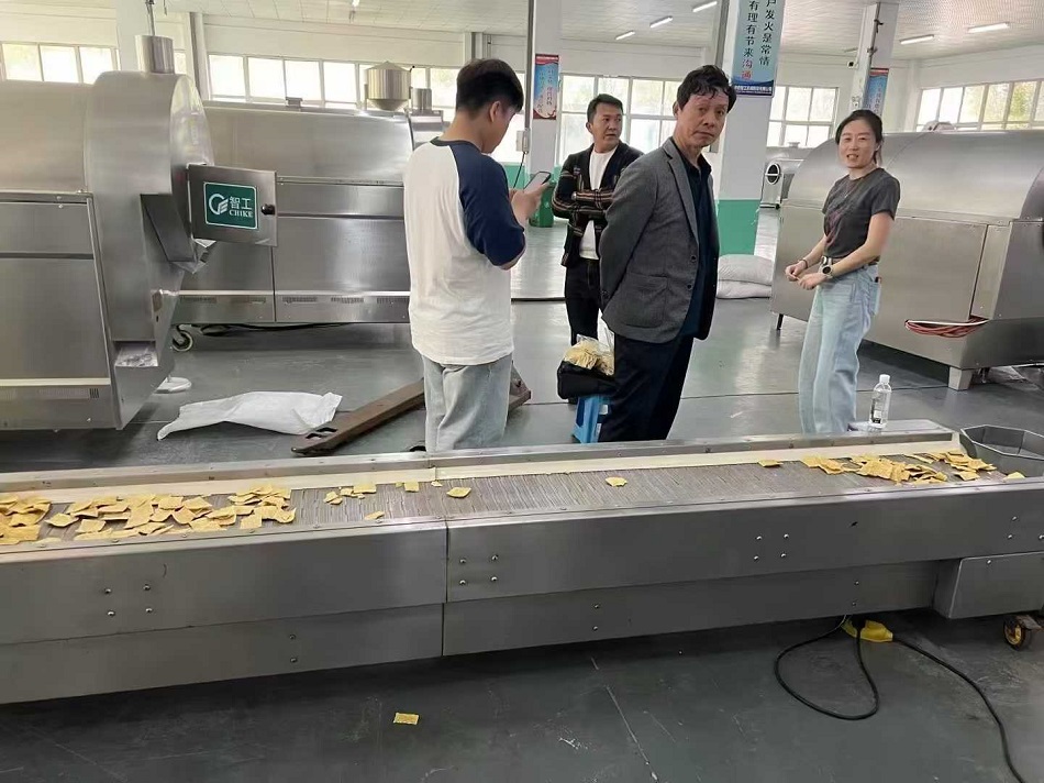 流水線電磁炒貨機